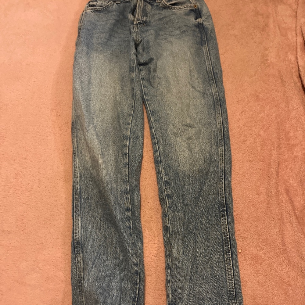 highest rise mom jean